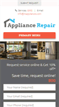 Mobile Screenshot of ntappliances.com