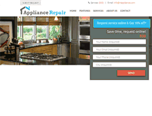 Tablet Screenshot of ntappliances.com